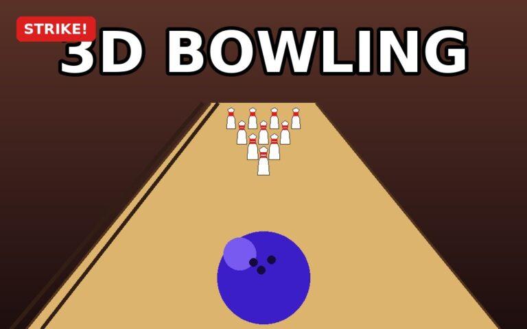 3D Bowling